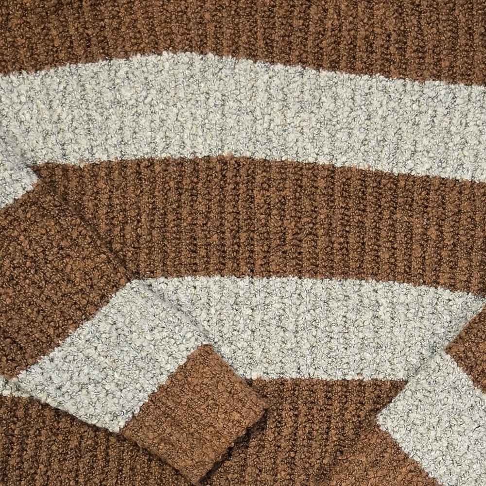 Pink Rose Striped Sweater - Picture 5 of 6